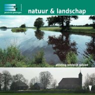 natuur & landschap - Provincie Groningen