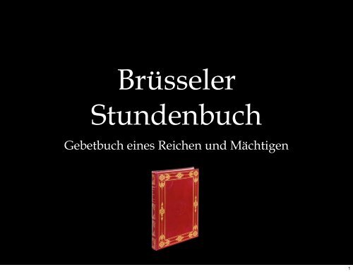 Das Brüsseler Stundenbuch des Duc de Berry ... - Buchmalereien
