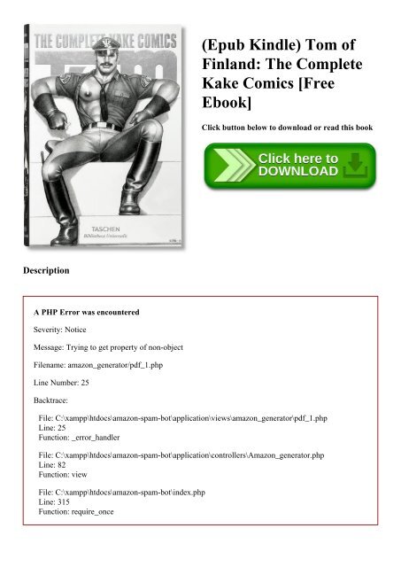 Epub Kindle) Tom of Finland The Complete Kake Comics [Free Ebook]