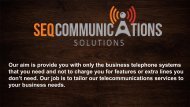 Commander phone plans - Seqcomms