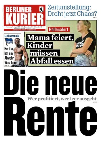 Berliner Kurier 30.08.2018