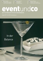 Party- und Festzelte, MESSE, CATERING UND ... - bei ps konzept