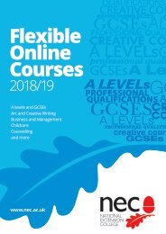 NEC Guide to Courses 2018-2019