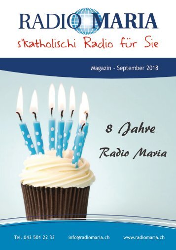 Radio Maria Magazin - September 2018