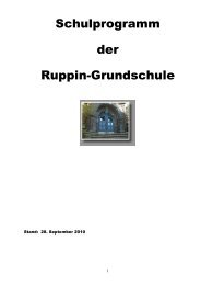 Schulprogramm 2010(pdf) - Ruppin-Grundschule