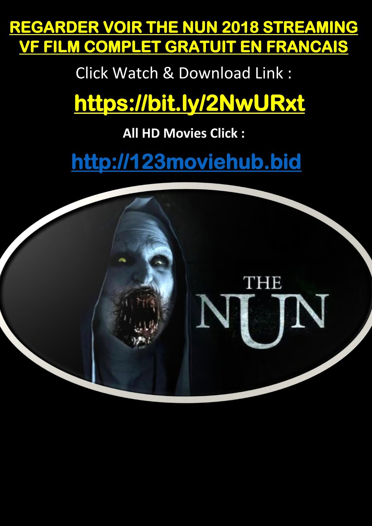 The nun full on sale movie download 2018