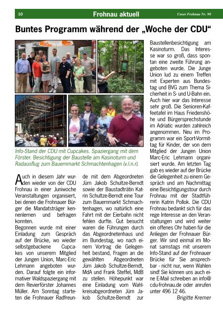 Unser Frohnau 90 (September 2018)