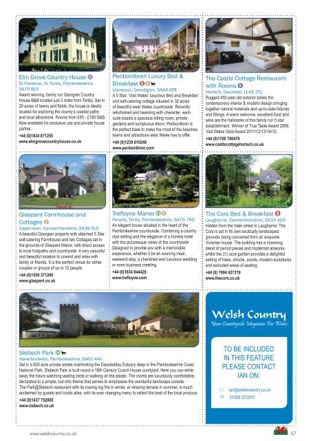 Welsh Country March-April 2017