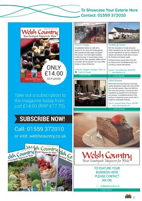 Welsh Country March-April 2017