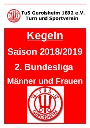 TuS Gerolsheim 2. Bundesliga 2018-19