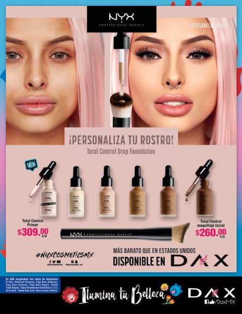 Ilumina tu belleza con Dax