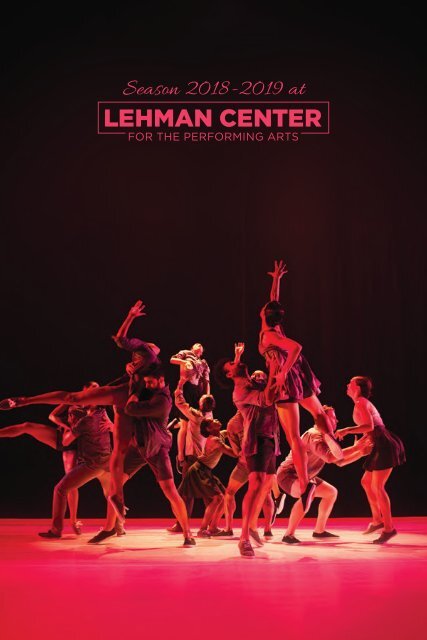 Lehman-Center-2018-2019-Brochure
