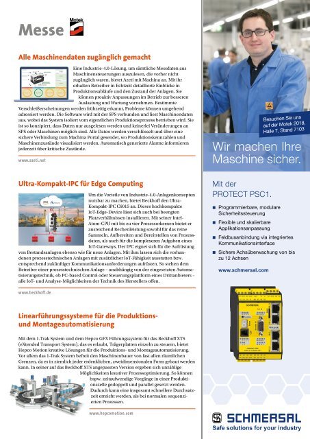 Industrielle Automation 4/2018