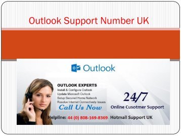 Outlook Tech Support Number