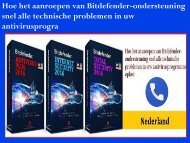 Hoe het aanroepen van Bitdefender-ondersteuning snel alle technische problemen in uw antivirusprogra