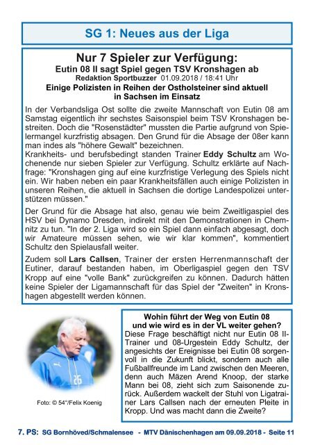 TSV  Stadionzeitung 3-18-MTVG-090918