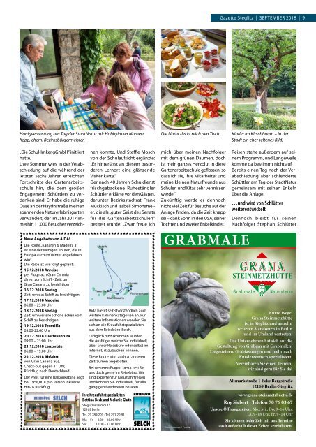 Gazette Steglitz September 2018