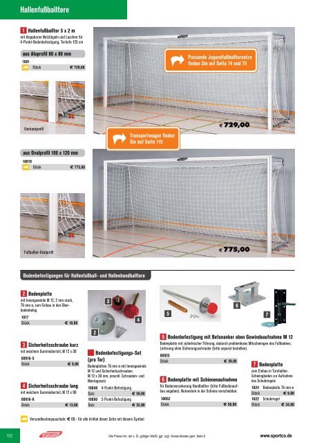 SPORTCO Gesamtkatalog 2018/2019 - Schule & Verein