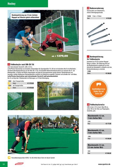 SPORTCO Gesamtkatalog 2018/2019 - Schule & Verein