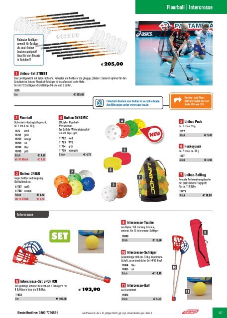 SPORTCO Gesamtkatalog 2018/2019 - Schule & Verein