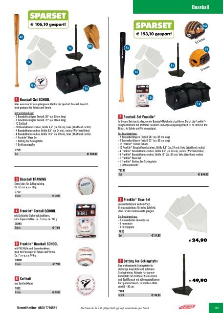 SPORTCO Gesamtkatalog 2018/2019 - Schule & Verein