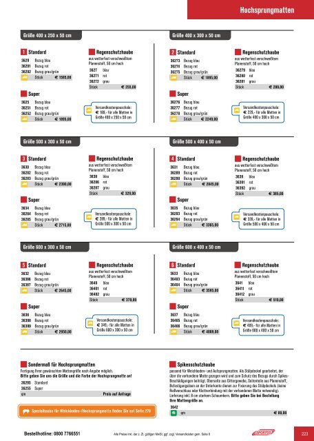 SPORTCO Gesamtkatalog 2018/2019 - Schule & Verein