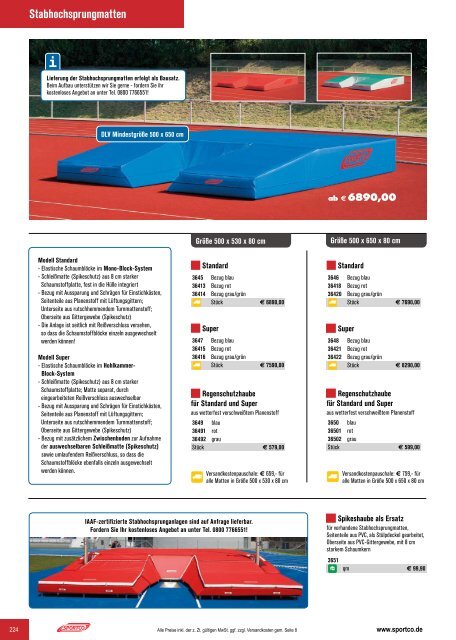 SPORTCO Gesamtkatalog 2018/2019 - Schule & Verein