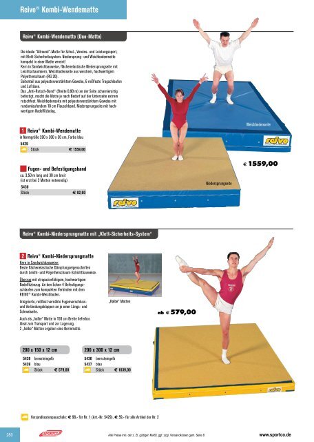 SPORTCO Gesamtkatalog 2018/2019 - Schule & Verein