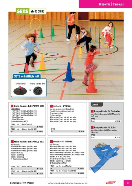 SPORTCO Gesamtkatalog 2018/2019 - Schule & Verein