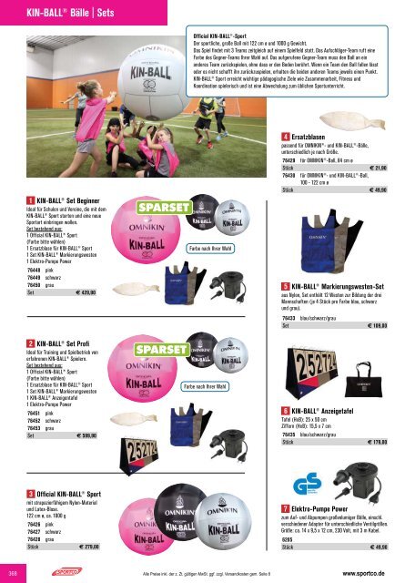 SPORTCO Gesamtkatalog 2018/2019 - Schule & Verein