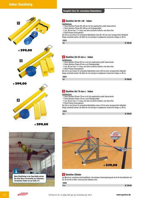 SPORTCO Gesamtkatalog 2018/2019 - Schule & Verein