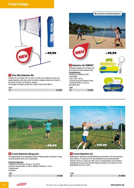 SPORTCO Gesamtkatalog 2018/2019 - Schule & Verein