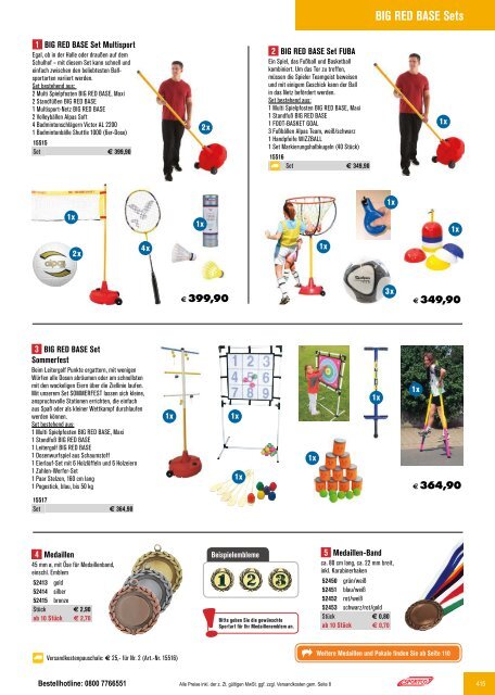 SPORTCO Gesamtkatalog 2018/2019 - Schule & Verein