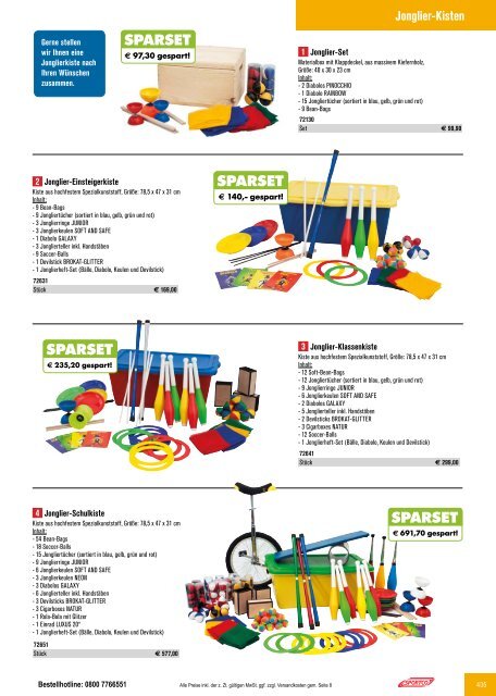 SPORTCO Gesamtkatalog 2018/2019 - Schule & Verein