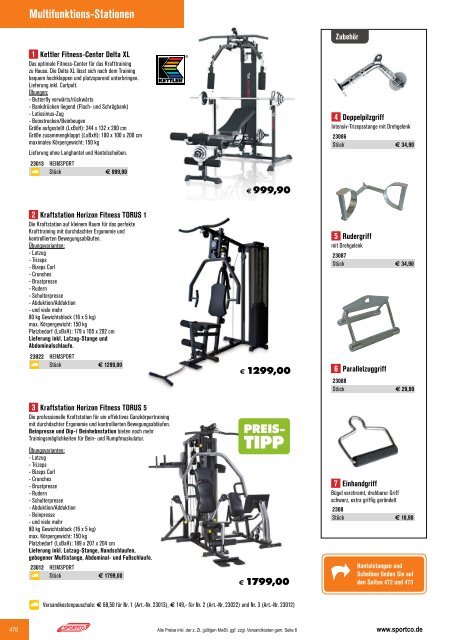 SPORTCO Gesamtkatalog 2018/2019 - Schule & Verein