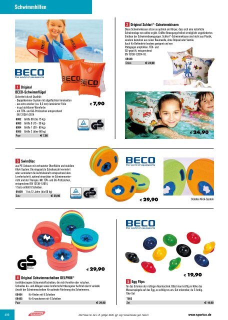 SPORTCO Gesamtkatalog 2018/2019 - Schule & Verein