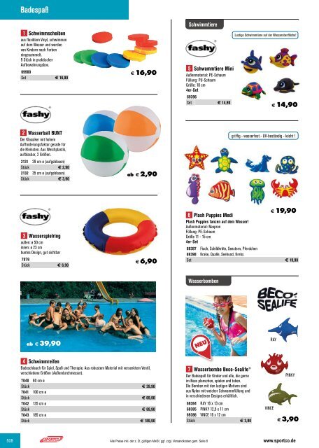 SPORTCO Gesamtkatalog 2018/2019 - Schule & Verein