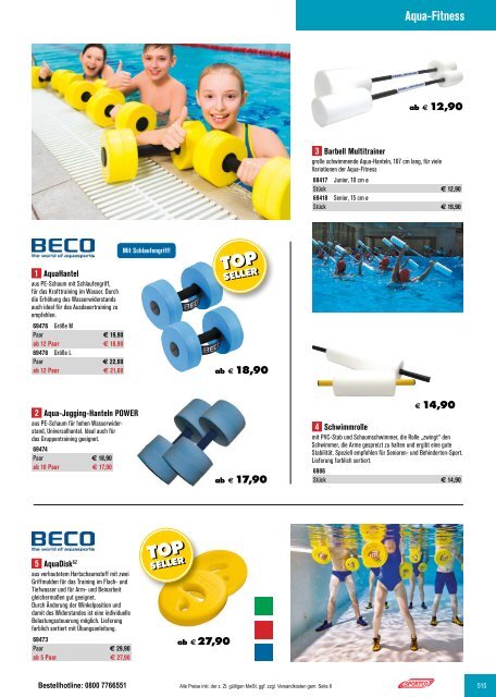 SPORTCO Gesamtkatalog 2018/2019 - Schule & Verein