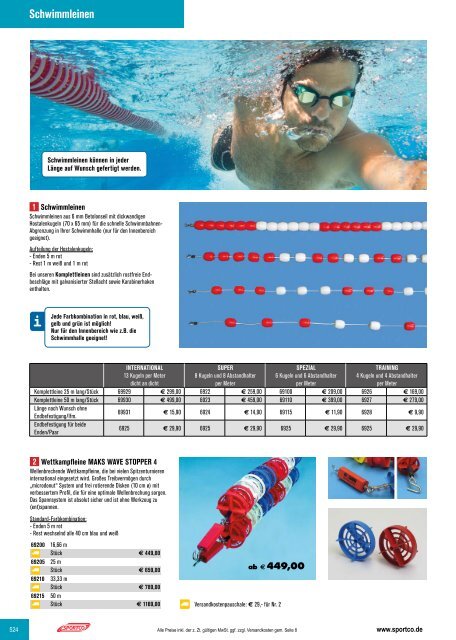 SPORTCO Gesamtkatalog 2018/2019 - Schule & Verein