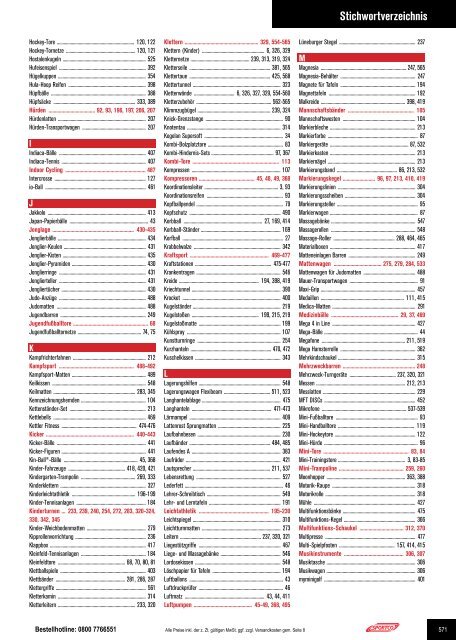 SPORTCO Gesamtkatalog 2018/2019 - Schule & Verein