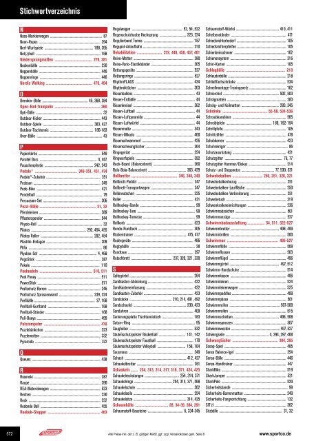 SPORTCO Gesamtkatalog 2018/2019 - Schule & Verein