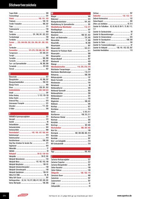 SPORTCO Gesamtkatalog 2018/2019 - Schule & Verein