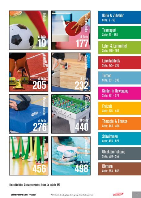 SPORTCO Gesamtkatalog 2018/2019 - Schule & Verein