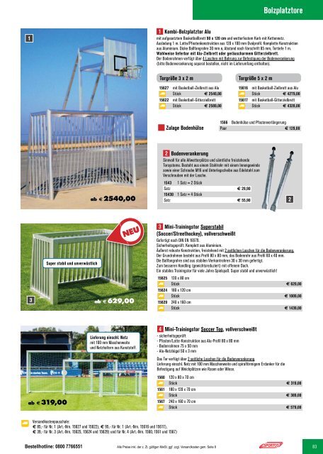 SPORTCO Gesamtkatalog 2018/2019 - Schule & Verein