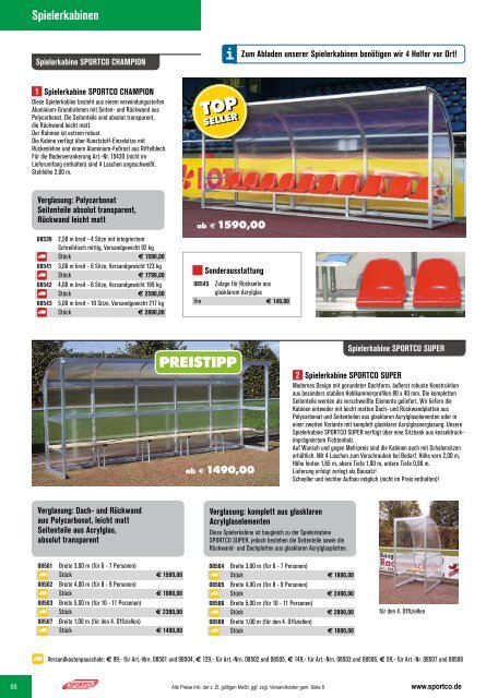 SPORTCO Gesamtkatalog 2018/2019 - Schule & Verein