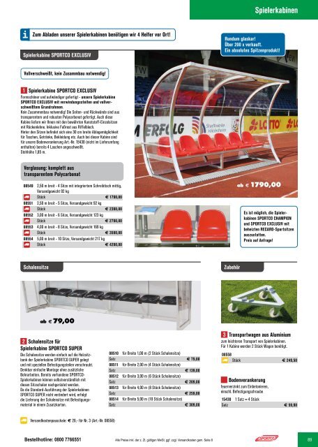 SPORTCO Gesamtkatalog 2018/2019 - Schule & Verein