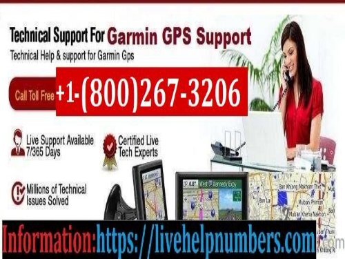 Garmin Support Number +1-800-267-3206 