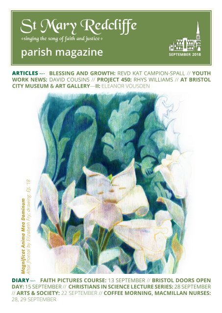 St Mary Redcliffe Church Parish Magazine - September 2018