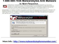 1-888-489-7936 Malwarebytes Anti Malware is Not Opening