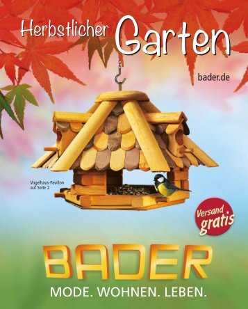 BADER  Herbstlicher-Garten Autumn 2018